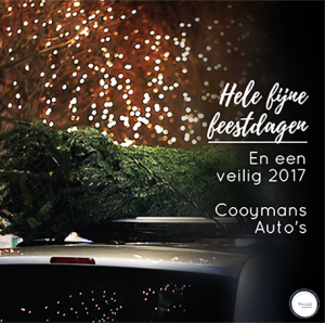 Feestdagen Kerst, Oud en Nieuw bij Cooymans Auto's